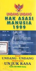 UNDANG-UNDANG HAK ASASI MANUSIA 1999