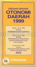 Undang-Undang Otonomi Daerah 1999